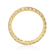 1.97ct Diamond 18k Yellow Gold Eternity Wedding Band Ring