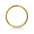 .23ct Men's Diamond Platinum 18k Yellow Gold Wedding Band Ring