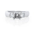 .39ct Diamond Platinum Engagement Ring Setting