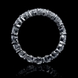3.26ct Diamond Platinum Eternity Wedding Band Ring