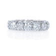 4.68ct Diamond Platinum Eternity Wedding Band Ring