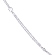 .15ct Diamond Chain 14k White Gold Necklace