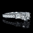 .53ct Diamond Platinum Engagement Ring Setting