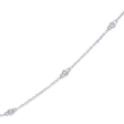 .40ct Diamond Chain 18k White Gold Necklace