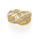 Diamond 18k Yellow Gold Ring