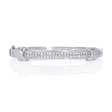3.24ct Diamond 18k White Gold Bangle Bracelet