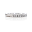 .46ct Diamond Antique Style Platinum Wedding Band Ring