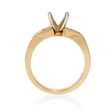 .32ct Diamond 18k Yellow Gold Engagement Ring Setting
