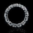 9.23ct Diamond Platinum Eternity Wedding Band Ring