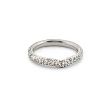1.00ct Diamond Platinum Eternity Wedding Band Ring