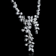 9.29ct Diamond 18k White Gold Necklace