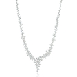 10.23ct Diamond 18k White Gold Drop Necklace