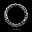 1.83ct Diamond Platinum Eternity Wedding Band Ring