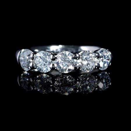 Diamond Platinum Wedding Band Ring