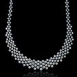 16.24ct Diamond 18k White Gold Necklace