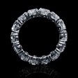 7.20ct Diamond Platinum Eternity Wedding Band Ring