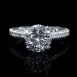 .66ct Diamond Antique Style Platinum Engagement Ring Setting