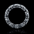 5.30ct Diamond Platinum Eternity Wedding Band Ring