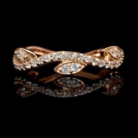 .50ct Diamond 14k Rose Gold Ring