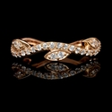 Diamond 14k Rose Gold Ring