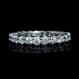 1.66ct Diamond Platinum Eternity Wedding Band Ring