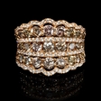 2.90ct Diamond 18k Rose Gold Ring