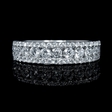 .87ct Diamond 18k White Gold Ring
