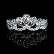 .51ct Diamond Antique Style 18k White Gold Ring
