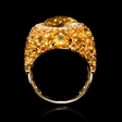 .18ct Diamond, Yellow Sapphire and Citrine 18k Yellow Gold Ring