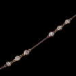 3.00ct Diamond Chain 14k Rose Gold Necklace