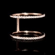.15ct Diamond 18k Rose Gold Ring