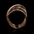 .76ct Diamond 18k Rose Gold Ring