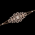 Diamond 18k Rose Gold Bracelet