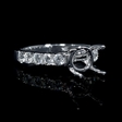 .76ct Diamond 18k White Gold Engagement Ring Setting