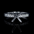 .18ct Diamond Platinum Engagement Ring Setting
