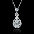 1.64ct Diamond 18k White Gold Necklace