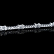 4.36ct Diamond 18k White Gold Bracelet