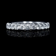 .78ct Diamond 18k White Gold Wedding Band Ring