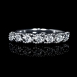 .31ct Diamond Antique Style 18k White Gold Ring