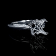 .18ct Diamond 18k White Gold Engagement Ring Setting