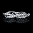 .73ct Diamond 18k White Gold Wedding band Ring