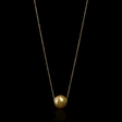 .15ct Diamond and Golden South Sea Pearl 18k Yellow Gold
Necklace