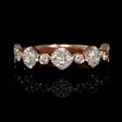 .74ct Diamond 18k Rose Gold Ring