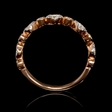 .74ct Diamond 18k Rose Gold Ring