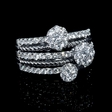 1.50ct Diamond 18k White Gold Ring