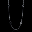 11.38ct Diamond 18k White Gold Necklace