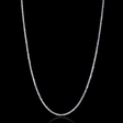 15.69ct Diamond 18k White Gold Tennis Necklace