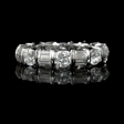 2.91ct Diamond Platinum Eternity Wedding Band Ring