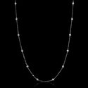 Diamond Chain 14k White Gold Necklace