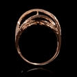 .24ct Diamond 18k Rose Gold Ring